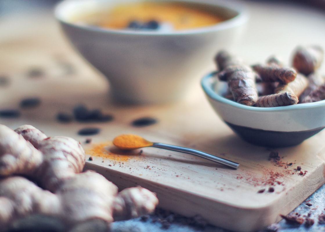 Turmeric root and powder used as anti-inflammatory spice